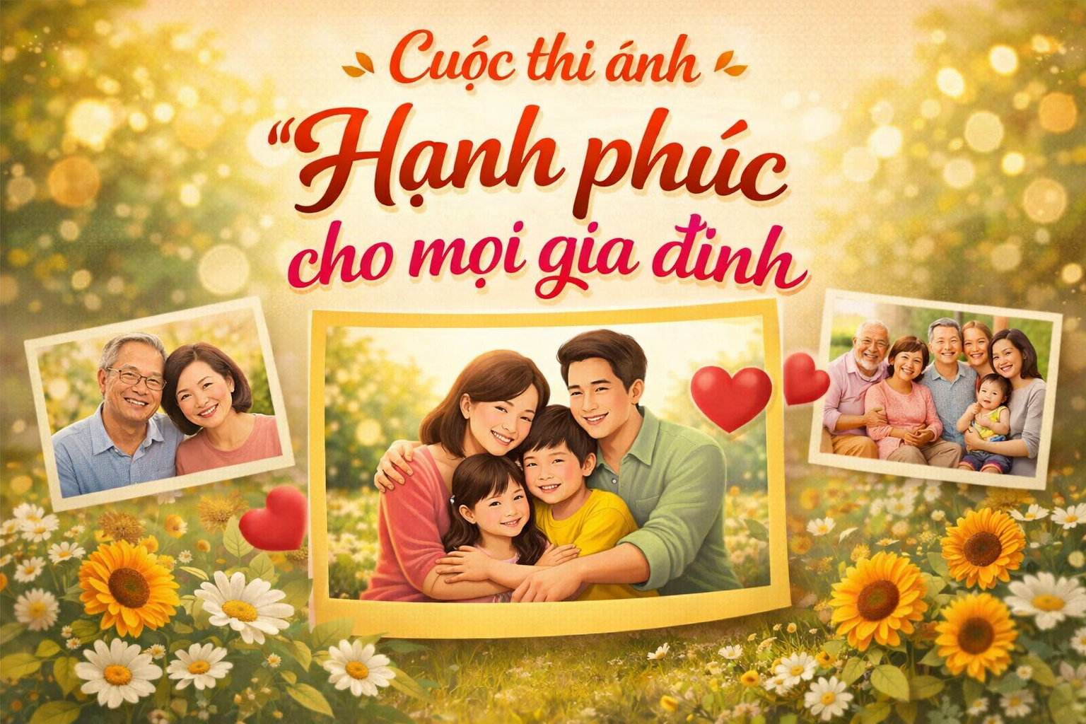 Tuyên truyền Cuộc thi ảnh “Hạnh phúc cho mọi gia đình” tỉnh Đắk Lắk nhân kỷ niệm Ngày Quốc tế Hạnh phúc (20/3/2026)
